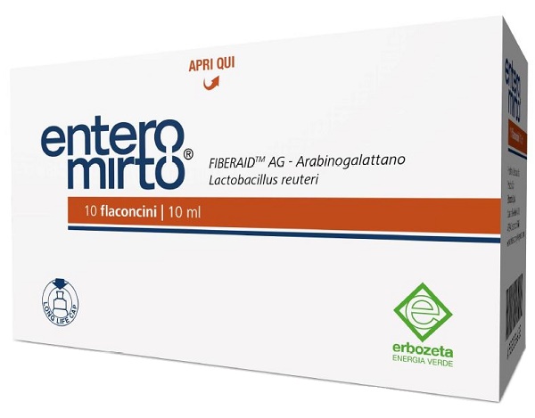 ENTERO MIRTO 10 FLACONCINI DA 10 ML - Farmacia Del Monaco