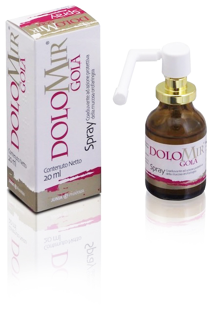 DOLOMIR GOLA SPRAY FLACONE 20 ML - Farmacia Del Monaco