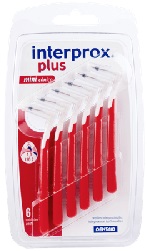 INTERPROX PLUS MINICONICO ROSSO 6 PEZZI - Farmacia Del Monaco
