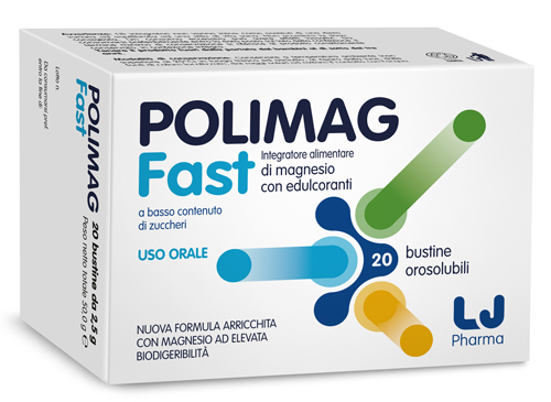 POLIMAG FAST 20 BUSTINE OROSOLUBILI - Farmacia Del Monaco