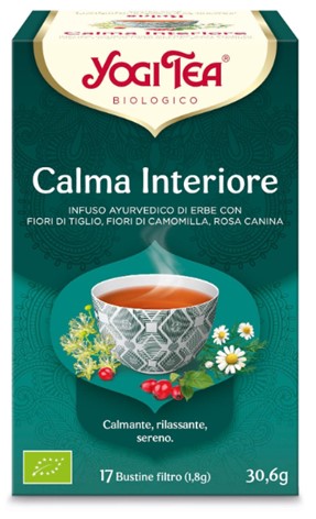 YOGI TEA CALMA INTERIORE 31 G - Farmacia Del Monaco