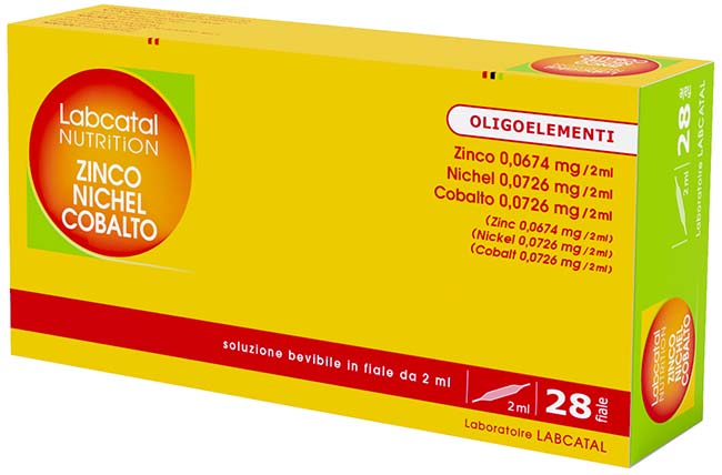 LABCATAL NUTRITION ZINCO/NICHEL/COBALTO 28 FIALE 2 ML - Farmacia Del Monaco