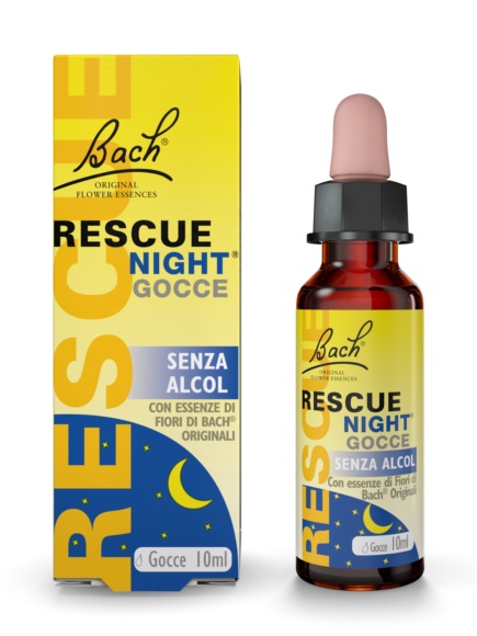 RESCUE ORIGINAL NIGHT SENZA ALCOL GOCCE 10 ML - Farmacia Del Monaco