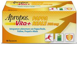 APROPOS VITA+ PAPPA REALE 500 MG 10 FLACONCINI 10 ML - Farmacia Del Monaco