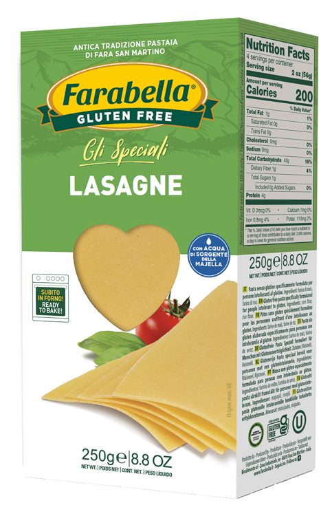 FARABELLA LASAGNE 250 G - Farmacia Del Monaco