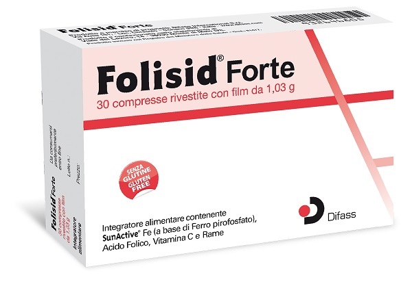 FOLISID FORTE 30 COMPRESSE 3,9 G - Farmacia Del Monaco