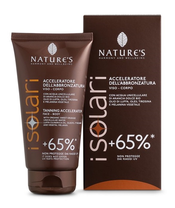NATURE'S I SOLARI ACCELERATORE DELL'ABBRONZATURA +65% 150 ML - Farmacia Del Monaco