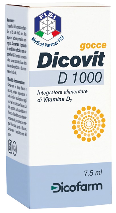 DICOVIT D 1000 7,5 ML - Farmacia Del Monaco