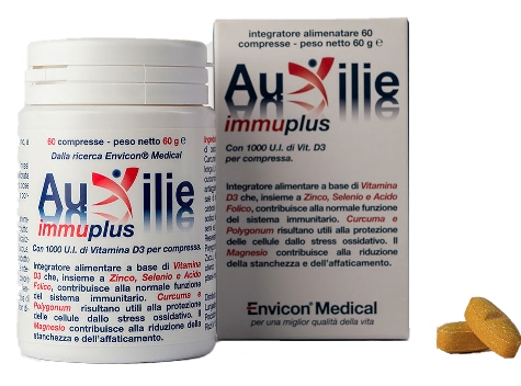 AUXILIE IMMUPLUS DEGLUTIBILE 30 COMPRESSE - Farmacia Del Monaco