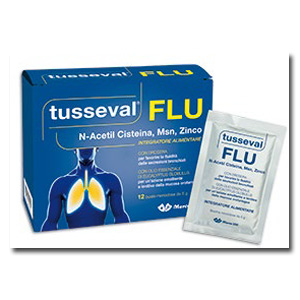 TUSSEVAL FLU 12 BUSTINE SOLUBILI - Farmacia Del Monaco