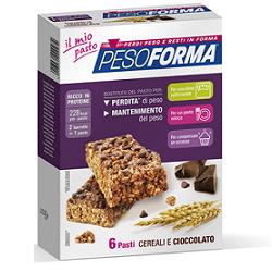 PESOFORMA BARRETTA CEREALI/CIOCCOLATO 12 X 31 G - Farmacia Del Monaco