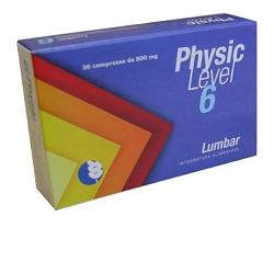 PHYSIC LEVEL 6 LUMBAR 30 COMPRESSE 800 MG - Farmacia Del Monaco