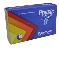 PHYSIC LEVEL 9 RIGENERATION 30 COMPRESSE 500 MG - Farmacia Del Monaco