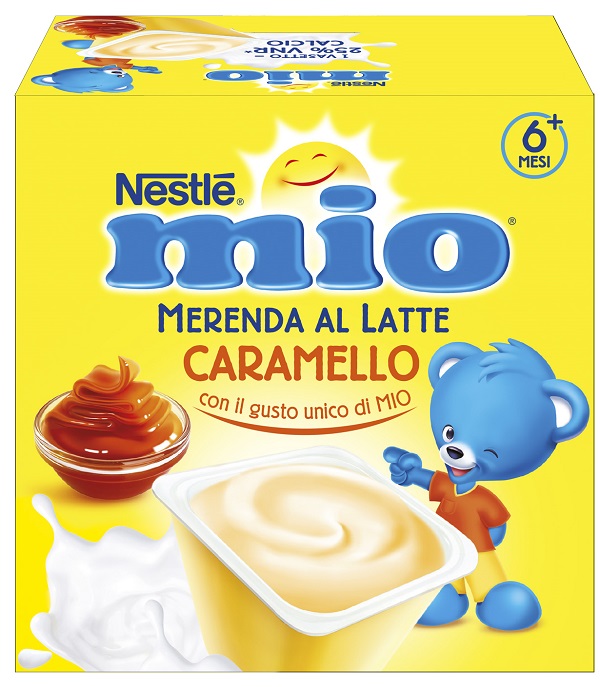 MIO MERENDA CARAMEL 4 X 100 G - Farmacia Del Monaco