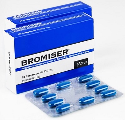 BROMISER 20 COMPRESSE 850 MG - Farmacia Del Monaco