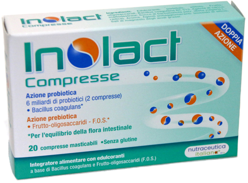 INOLACT 20 COMPRESSE MASTICABILI - Farmacia Del Monaco