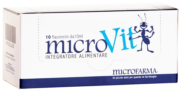 MICROVIT 10 FLACONCINI DA 10 ML - Farmacia Del Monaco