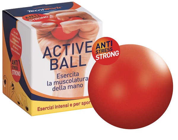 TECNIWORK ACTIVE BALL STRONG ROSSA - Farmacia Del Monaco