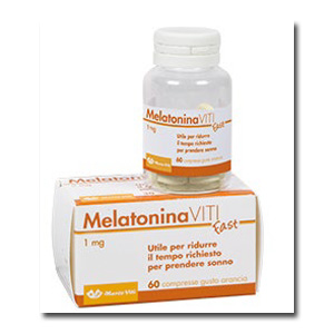 MELATONINA VITI FAST 1MG 60 COMPRESSE GUSTO ARANCIA - Farmacia Del Monaco