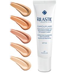 RILASTIL CAMOUFLAGE FONDOTINTA CORRETTIVO FLUIDO ELEVATA COPRENZA 50 30 ML - Farmacia Del Monaco