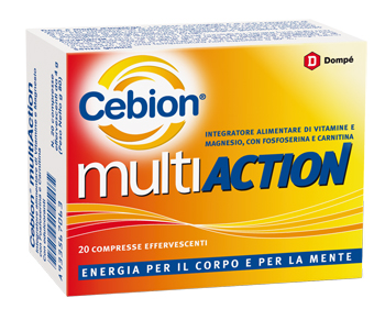CEBION MULTIACTION 20 COMPRESSE EFFERVESCENTI - Farmacia Del Monaco
