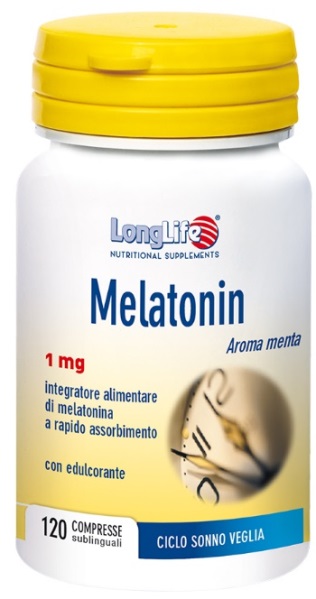 LONGLIFE MELATONIN 1 MG 120 COMPRESSE - Farmacia Del Monaco