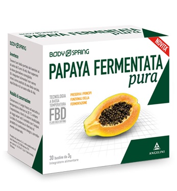 BODY SPRING PAPAYA FERMENTATA PURA 30 BUSTINE - Farmacia Del Monaco