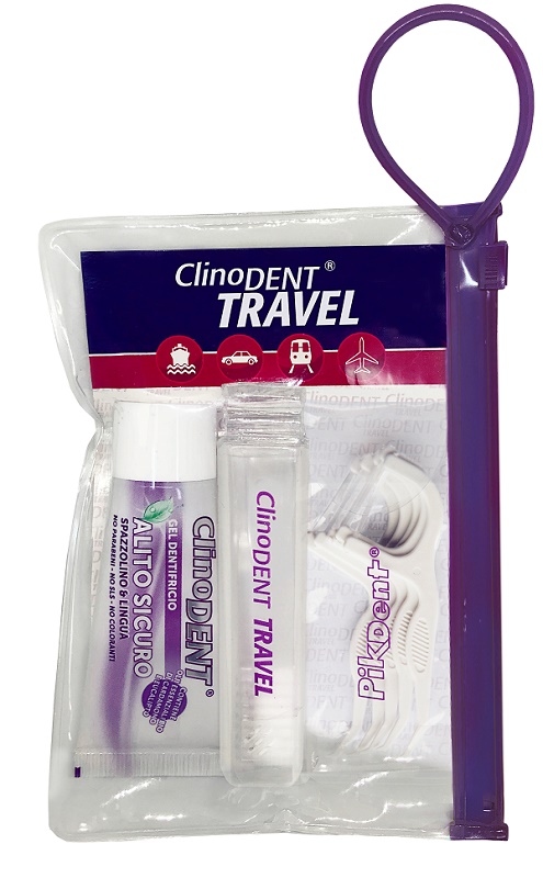CLINODENT TRAVEL KIT - Farmacia Del Monaco