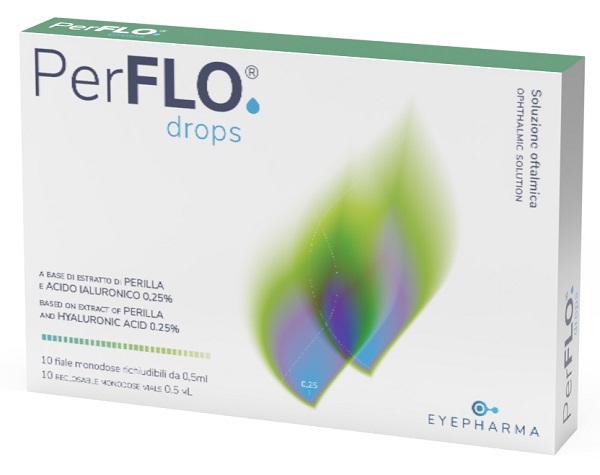 PERFLO DROPS GOCCE OCULARI 10 FIALE MONODOSE - Farmacia Del Monaco