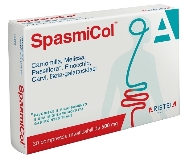SPASMICOL 30 COMPRESSE MASTICABILI 500 MG - Farmacia Del Monaco