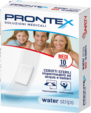 CEROTTO PRONTEX WATER STRIPS MEDIO 10 PEZZI - Farmacia Del Monaco
