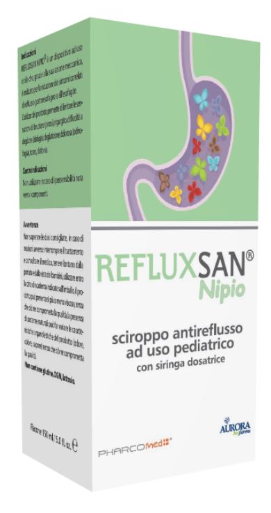 REFLUXSAN NIPIO SCIROPPO ANTIREFLUSSO 150 ML - Farmacia Del Monaco