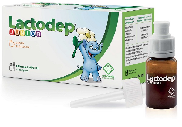 LACTODEP JUNIOR 8 FLACONCINI X 5,5 ML - Farmacia Del Monaco