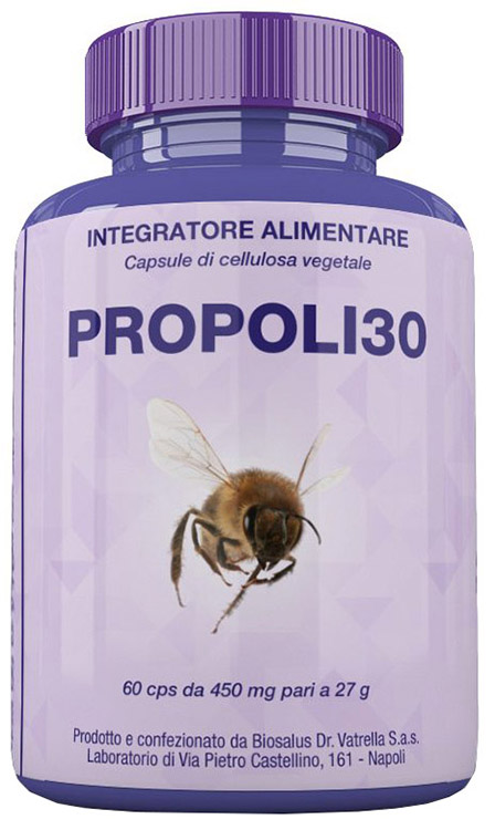 PROPOLI30 60 CAPSULE 27 GRAMMI - Farmacia Del Monaco