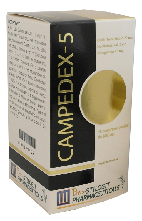 CAMPEDEX-5 15 COMPRESSE OVOIDALI 18 G - Farmacia Del Monaco
