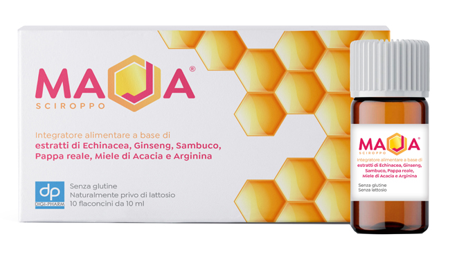 MAJA SCIROPPO 10 FLACONCINI 10 ML - Farmacia Del Monaco