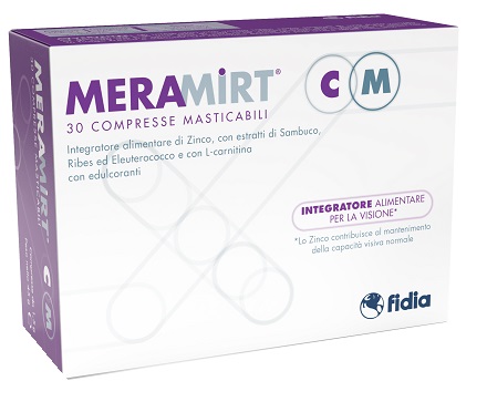 MERAMIRT CM 30 COMPRESSE MASTICABILI - Farmacia Del Monaco