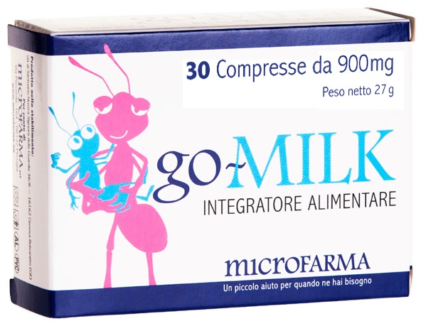 GO-MILK 30 COMPRESSE - Farmacia Del Monaco