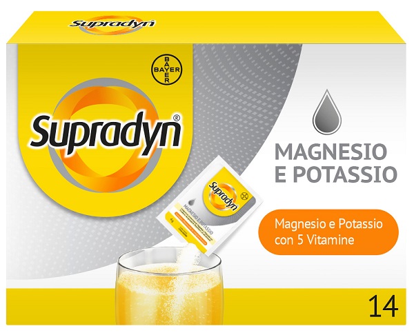 SUPRADYN MAGNESIO POTASSIO SENZA ZUCCHERO 14 BUSTINE 4 G - Farmacia Del Monaco