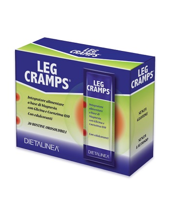 LEG CRAMPS 20 BUSTINE OROSULUBILI DIETALINEA 25 G - Farmacia Del Monaco