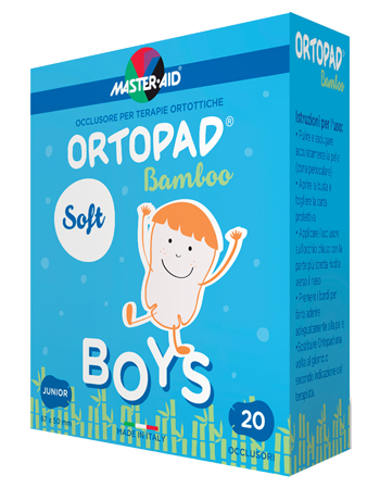 CEROTTO OCULARE PER ORTOTTICA ORTOPAD SOFT BOYS JUNIOR 20 PEZZI - Farmacia Del Monaco