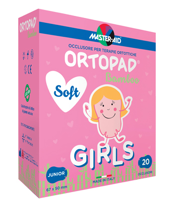 CEROTTO OCULARE PER ORTOTTICA ORTOPAD SOFT GIRLS JUNIOR 20 PEZZI - Farmacia Del Monaco