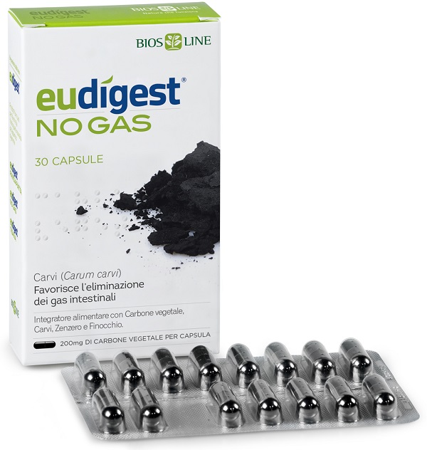 EUDIGEST NO GAS 30 CAPSULE VEGETALI - Farmacia Del Monaco