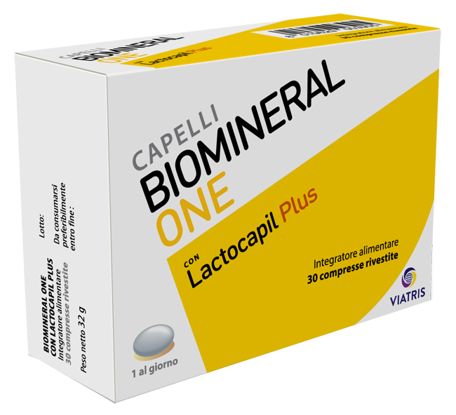 BIOMINERAL ONE LACTOCAPIL PLUS 30 COMPRESSE - Farmacia Del Monaco