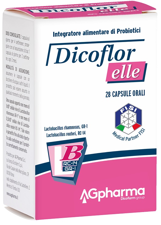 DICOFLOR ELLE 28 CAPSULE - Farmacia Del Monaco