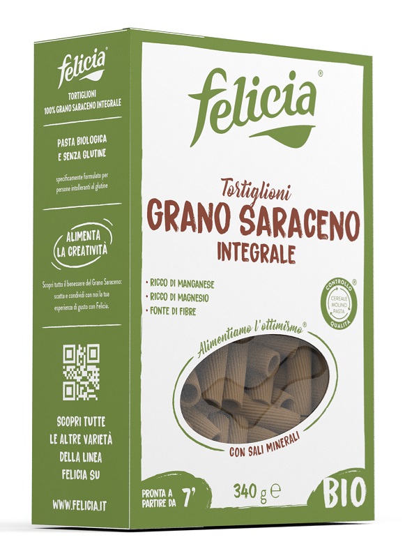 FELICIA BIO SARACENO TORTIGLIONI 340 G - Farmacia Del Monaco
