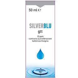 SILVER BLU GOCCE 50 ML - Farmacia Del Monaco
