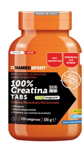 CREATINA 100% 120 COMPRESSE - Farmacia Del Monaco