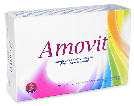 AMOVIT 30 COMPRESSE - Farmacia Del Monaco