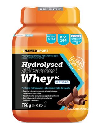 HYDROLYSED ADVANCED WHEY DELICIOUS CHOCOLATE BARATTOLO POLVERE ORALE 750 G - Farmacia Del Monaco